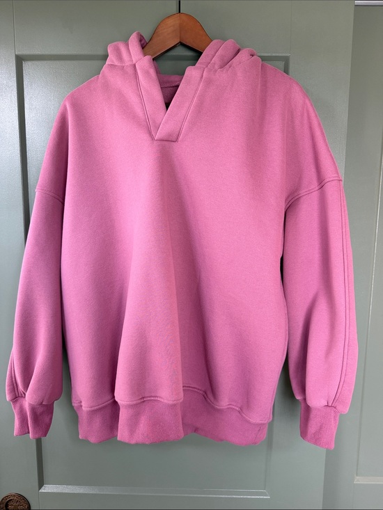 Tops - Women’s Dusty Rose Hooded Sweatshirt Size Large
